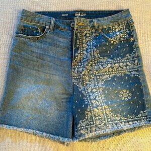 Style & Co denim short size 8